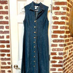 Coldwater Creek Denim Dress- 6